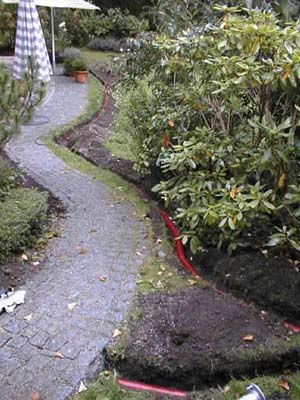 Dokumentation Kabelwege außen