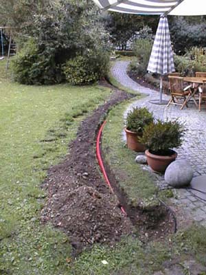 Dokumentation Kabelwege außen