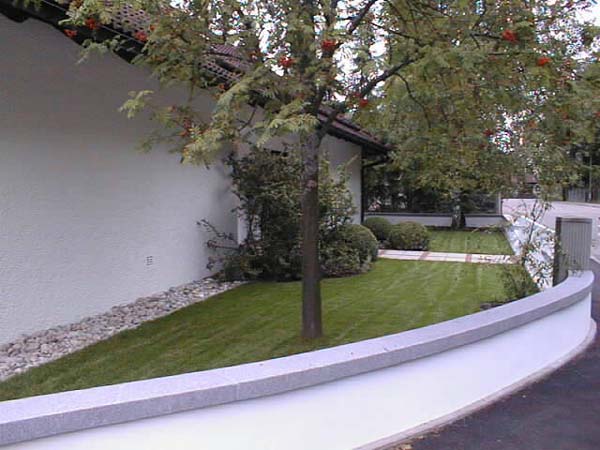 Außenanlage fertiggestellt