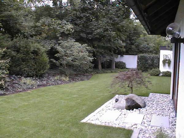 Außenanlage fertiggestellt